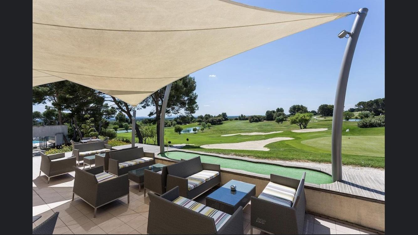 La Perle Du Golf -Magnifique Vue Clim Linge Golf Saumane 6P Piscine Tennis Rom bilde